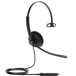 Yealink Wideband Mono Headset With Leather Ear Cushion And Hd Voice Quality For Yealink Ip Phones (UHM341)