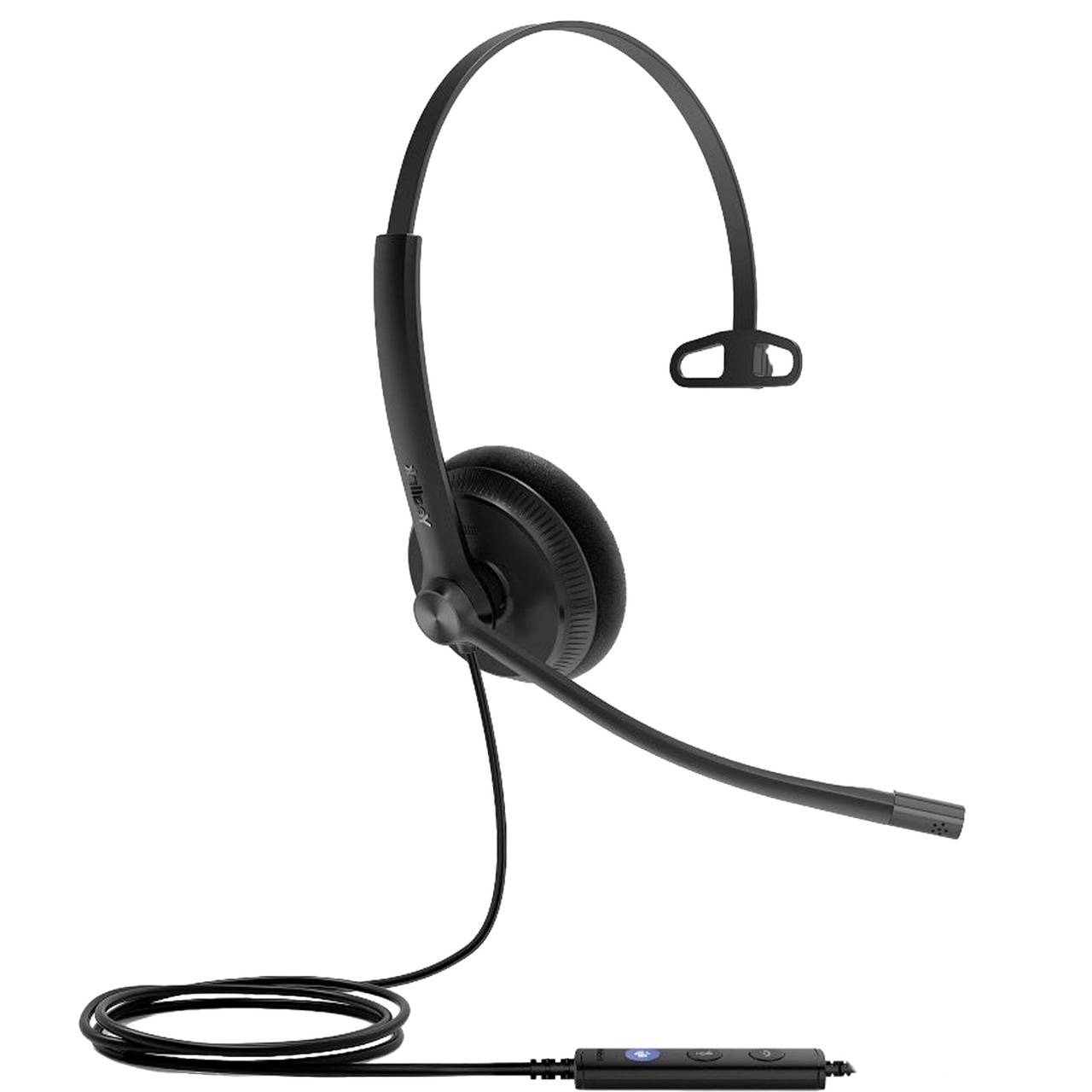 Yealink UHM341 Wideband Mono Headset with Leather Ear Cushion and HD Voice Quality for Yealink IP Phones - Image 2