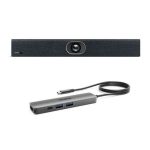 Yealink UVC40-BYOD Meeting Kit - Huddle & Small Rooms, Auto Framing, Speaker Tracking, Remote Device Management, 8 Microphone Array & Built-in Speaker
