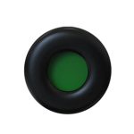 Yealink *ls* Yealink Replacement Leather Ear Cushion For Wh62/wh66, 1 Pcs, Black, Compatible With Old And New Wh62 Headset Design (YHA-LEC)