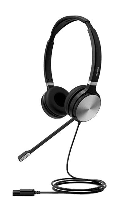 Yealink YHD362 Premium Wideband QD Dual Headset for Yealink IP Phones, QD Cord not Included, Noise Canceling Technique - Image 2