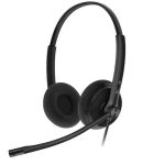Yealink Ite Wideband Qd Mono Headset, Leather Ear Cushion, For Yealink Ip Phones, Qd Cord Not Included, Noise-canceling, Hd Voice Quality (YHM341-L)