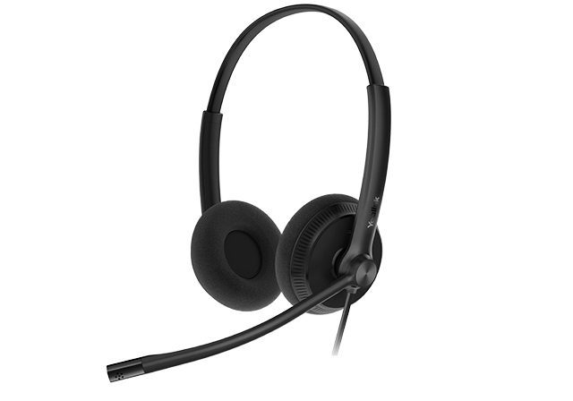 Yealink YHM341-LITE Wideband QD Mono Headset, Leather Ear Cushion, for Yealink IP Phones, QD cord not included, Noise-canceling, HD Voice Quality - Image 2