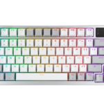 ASUS ROG AZOTH/US/PBT/WHT (Snow Switch) Gaming Keyboard, OLED Display, NX Snow Switch, 75 Keys, Tri-mode Connection, White, Quiet