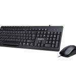 (LS) Gigabyte KM6300 USB Wired Keyboard & Mouse Combo multimedia controls 1000dpi Adjustable Portable slim receiver Stylish design comfort