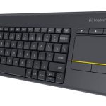 Logitech K400 Plus Wireless Keyboard with Touchpad & Entertainment Media Keys Tiny USB Unifying receiver for HTPC connected TVs ~KBLT-K830BT