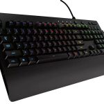 Logitech G213 Prodigy RGB Gaming Keyboard, 16.8 Million Lighting Colors Mech-Dome Backlit Keys Dedicated Media Controls Spill-Resistant Durable
