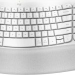 (LS) Logitech Ergo Series Wave Keys Wireless Ergonomic Keyboard (Off-white)