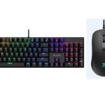 RAPOO V128S Backlit Mechanical Gaming Keyboard & Optical Gaming Mouse