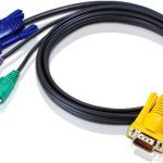 Aten Kvm Cable 1.2m With Vga & Ps/2 To 3in1 Sphd To Suit Cs7xe, Cs13xx, Cs17xxa, Cs17xxi, Cl5xxx, Cl10xx, Kl91xx, Kn91xx (KVA-2L-5201P)