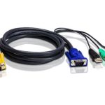 Aten Kvm Cable 1.8m With Usb & Ps/2 To 3in1 Sphd (2L-5302UP)