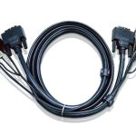 Aten Kvm Cable 1.8m With Dvi-d (single Link) Usb & Audio To Dvi-d (single Link), Usb & Audio (2L-7D02U)