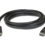 Aten 3m Displayport Cable, Supports Up To 3840 X 2160 @ 60hz, 28 Awg Copper Wire Construction For High-definition Media Connections (2L-7D03DP)