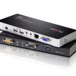 Aten KVM Extender Kit VGA/Audio Cat 5 Extender With Deskew, 1920x1200@60Hz 150m, 1280x1024@60Hz 300m