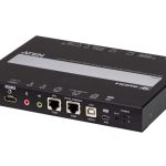 Aten 1-local / Remote Shared Access Single Port 4k Hdmi Kvm Over Ip Switch With Redundant Lan And Power, Up To 4k Dci (4096 X 2160) @ 30 Hz (CN9850-AT-U)