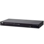 Aten Cs19208 8-port Usb 3.0 4k Display Port Kvm Switch, Superior Video Quality, Cascadable To Two Levels, Multi-display Feauture, Video Dynasync™ (CS19208-AT-U)