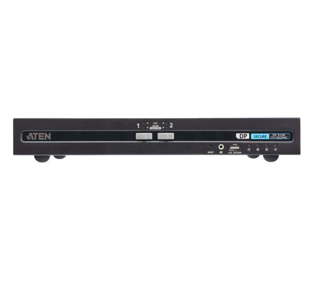 Aten 2-Port USB DisplayPort Secure KVM Switch with CAC (PSD PP v4.0 Compliant) - Image 3