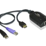 Aten Hdmi Usb Kvm Adapter Cable With Virtual Media & Smart Card Reader Support For Kn/km/kh Series (KA7168-AX)