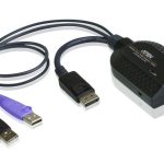 Aten Kvm Cable Adapter With Rj45 To Displayport & Usb To Suit Kh, Kl, Km And Kn Series (KA7169-AX)