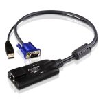 Aten Kvm Cable Adapter With Rj45 To Vga & Usb To Suit Kh15xxa, Kh25xxa, Kl15xxa Series (KA7570-AX)
