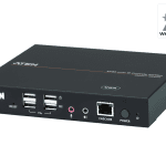 Aten Vga Usb Kvm Console Station For Selected Aten Knxxxx Kvm Over Ip Series, Supports Full Hd With Small Form Factor Design For 0u Rack Space (KA8270-AX-U)
