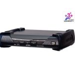 Aten Dvi Dual Link Kvm Over Ip Receiver With Dc Power + Power Over Ethernet Support, Supports Up To 2560 X 1600 @ 60 Hz, Usb And 3.5mm Audio Input And (KE6922R-AX)