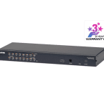 Aten Rackmount Kvm Switch 16 Port Multi-interface Cat 5, Kvm Cables Not Included, Daisy Chainable For Up To 512 Devices (KH1516A-AX-U)