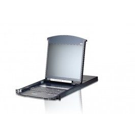 Aten 8 Port Dual Rail CAT5 19' LCD KVM over IP Switch, - Image 3