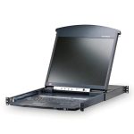 Aten 16 Port Rackmount Usb-ps/2 Cat5 19′ Lcd Kvm Over Ip Switch With Daisy Chain (KL1516AIN-AXA-AU)