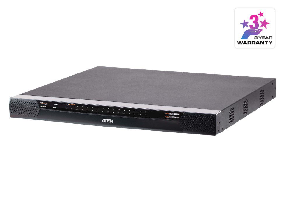 Aten 1-Local/2-Remote Access 32-Port Multi-Interface Cat 5 KVM over IP Switch - Image 3