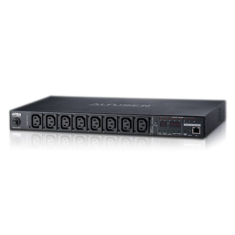 Aten 8 Port 1U 10A Smart PDU with Bank level metering and outlet control, 8xC13 Outlets - Image 5
