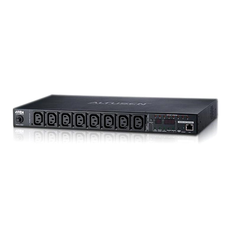 Aten 8 Port 1U 16A Smart PDU with Outlet level metering and outlet control, 7xC13 + 1xC19 Outlets (PE8208G) - Image 4
