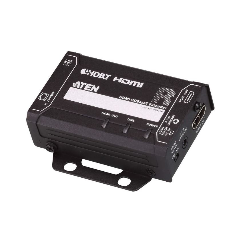 Aten VE811R Small Form HDMI HDBaseT Receiver, supports up to 4K@70m (Cat5e/6) and 100m (Cat 6A), 1080p @ 150m over long reach mode - Image 5