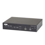Aten Compact Control Box Gen. 2 With 2 License Keys, Controls Hardware Through 4xrelay, 2x Serial/ir And 2x Serial Ports From Ios, Android Or Windows (VK1100A-AT-U)