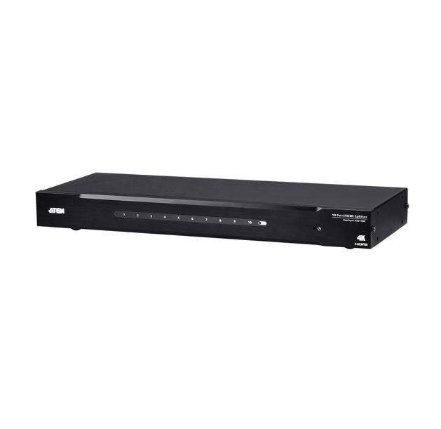 Aten VS0110HA 10-Port 4K HDMI Splitter, HDCP 1.4 compliant, Built-in bi-directional RS-232, Supports Dolby True HD & DTS HD Master Audio, EDID Expert™ - Image 4