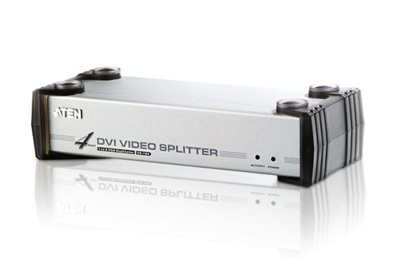 Aten Video Splitter 4 Port DVI Video Splitter w/ Audio, 1920x1200@60Hz, Cascadable to 3 Levels (Up to 64 Outputs) - Image 4