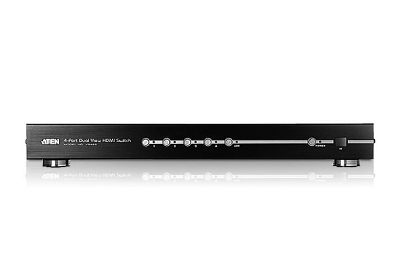 Aten 4 Port Dual Output HDMI Switch, select input ports via RS232 control, HDCP 1.1 compliant(LS) - Image 3
