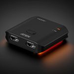 Aten Essential 2-Port 8K HDMI Switch, HDMI switch for modern gaming, 8K @ 60Hz / 4K @ 120Hz, LPCM 7.1, Dolby® & DTS-HD Master Audio™