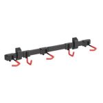 Brateck LBM09-03 Catch-All Wall Mounted Bike Rack For 3 Bikes (Black) (LS)