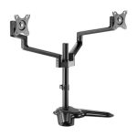 Brateck Premium Aluminum Articulating Monitor Stand Fit Most 17′-32′ Monitor Weight Capacity Up To 8kg Vesa 75×75,100×100 (ls) (LDT72-T024)