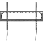 Brateck Affordable Heavy-Duty TV Wall Mount For 60’’~120’’ Fit Curved TV up to 120KG, VESA 50x50 up to 900x600 Fine Texture Black (LS)