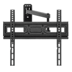 Brateck Super Economy Full-motion Tv Wall Mount, Fit Screen Size: 32′-55′ Up To 35 Kg, Fine Texture Black,358x440x420mm (ls) (LPA78-443)