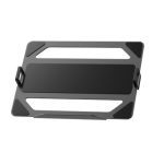 Brateck Universal Aluminum Laptop Holder For Monitor Arms Black, 304x227x39mm, Weight Capacity: 9kg, Vesa Compatible:75×75 (ls) (NBH-9-BK)