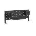 Brateck PB-007-01-B Desk Pegboard Organizer wtih Storage Kits (Black)  600x100x240mm (LS)