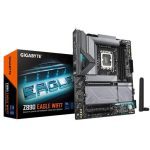 Gigabyte Intel Lga 1851 Atx Motherboard, 4x Ddr5 ~256gb, 3x Pci-e X16, 4x M.2, 4x Sata, 5x Usb 3.2, 1x Usb-c, 4x Usb 2.0 (Z890 EAGLE WIFI7)