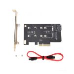 Simplecom (ls)simplecom Dual M.2 (b Key And M Key) To Pci-e X4 And Sata 6g Expansion Card (EC412)