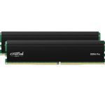 Crucial Pro 32gb (2x16gb) Ddr4 Udimm 3200mhz Cl22 Black Heat Spreader Support Intel Xmp Amd Ryzen Desktop Pc Gaming Memory (CP2K16G4DFRA32A)