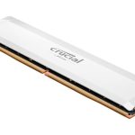 Crucial Pro 16GB (1x16GB) DDR5 UDIMM 6400MHz CL38 White Heat Spreader Support Intel XMP AMD Ryzen Desktop PC Gaming Memory