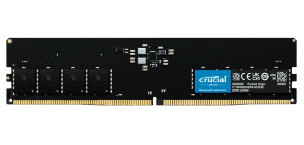 Crucial 64GB (1x64GB) DDR5 UDIMM 5600MHz CL46 Desktop PC Memory - Image 2
