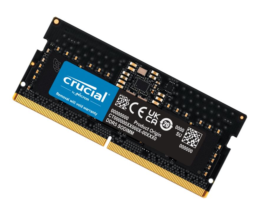 Crucial 32GB (1x32GB) DDR5 SODIMM 4800MHz C40 1.1V Notebook Laptop Memory ~replace CT2K16G56C46S5 MECN5-1X32G56 - Image 2